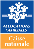 Logo Caisse nationale des allocations familiales (Cnaf)