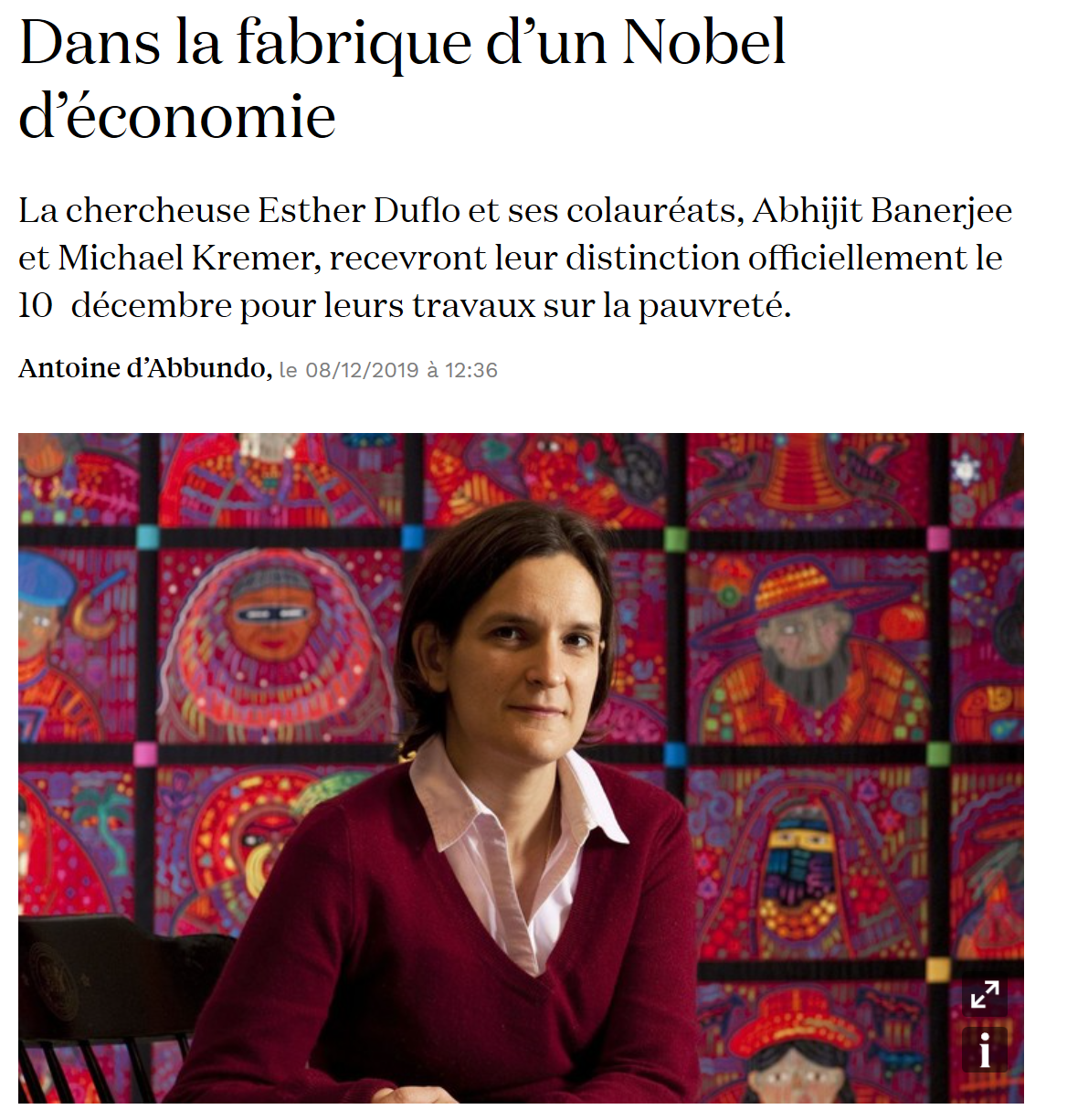 Article La Croix