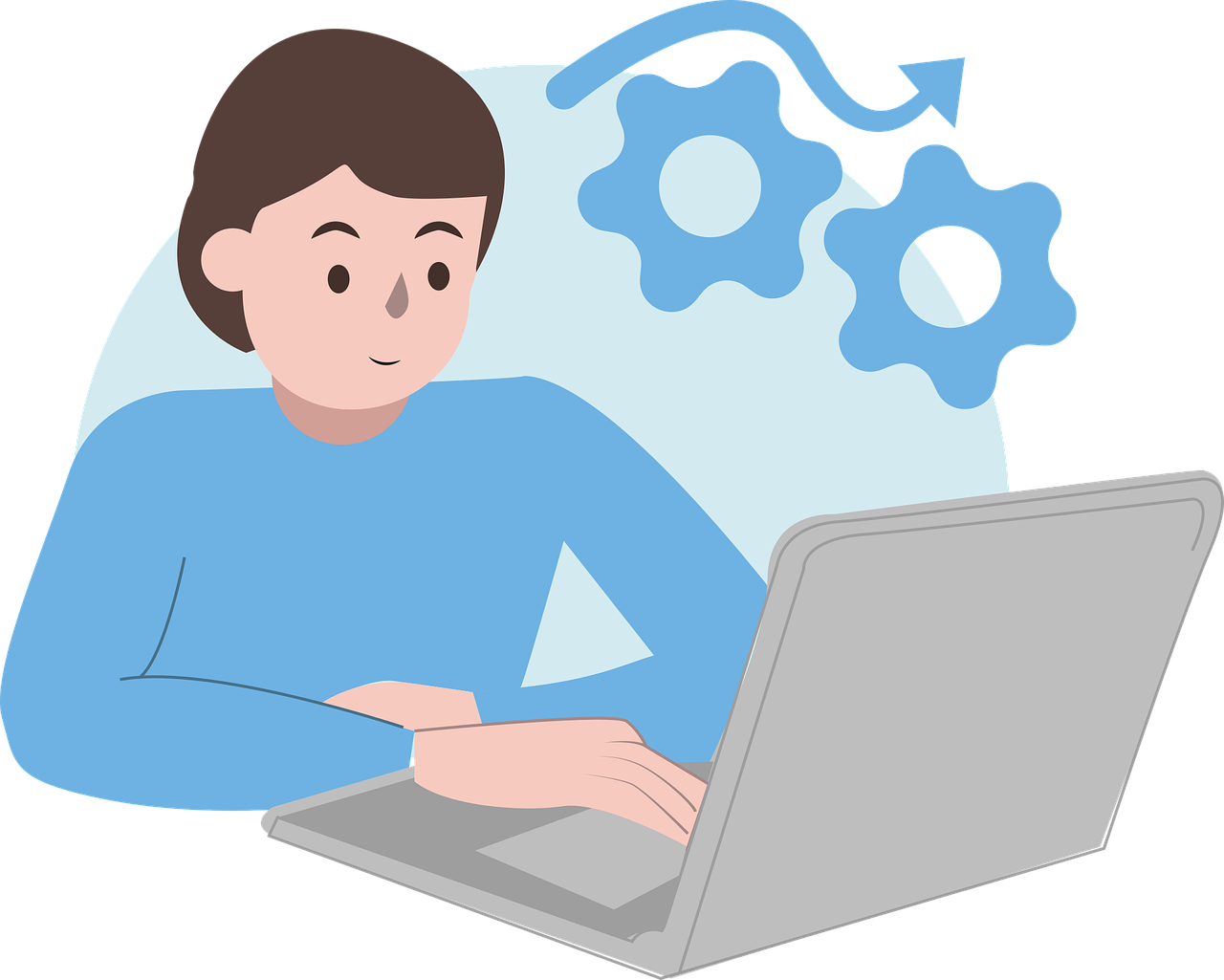 image télétravail