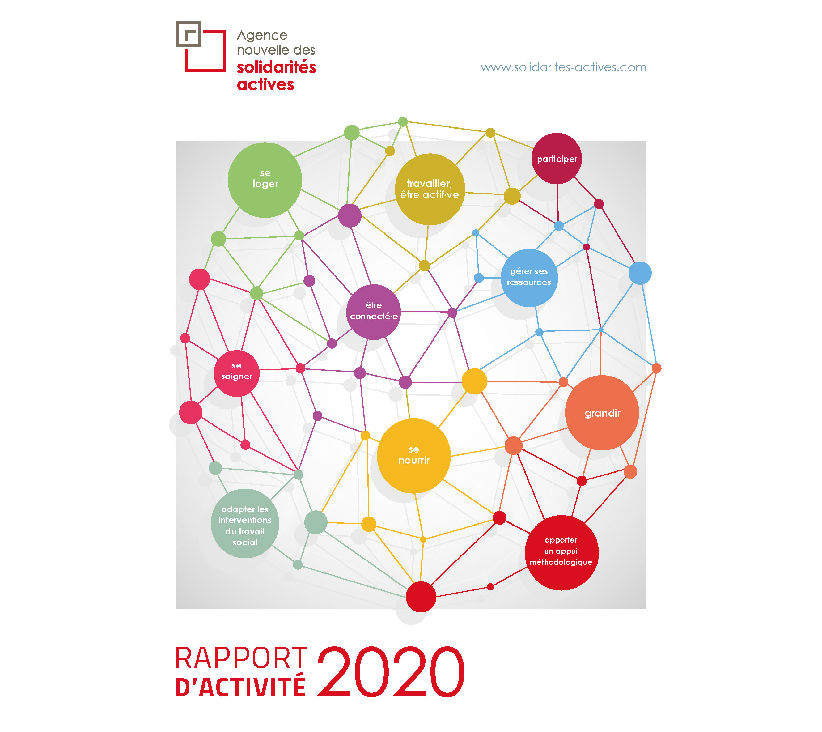 couverture rapport d'activité 2020