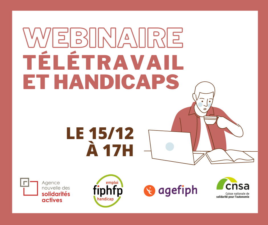 WEBINAIRE Télétravail et handicaps