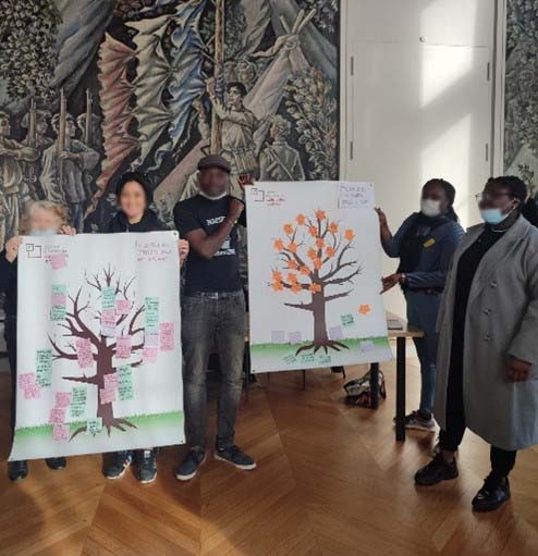 Participants à la formation de St Denis