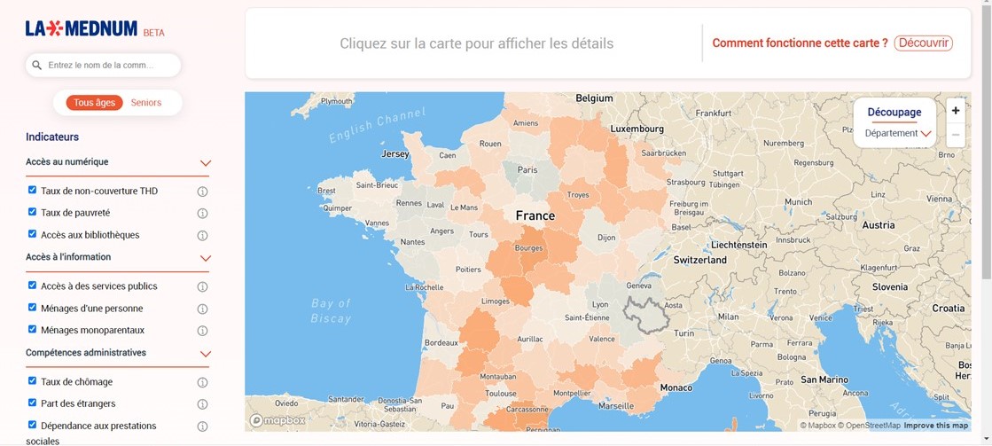 Cartographie fragilité numérique