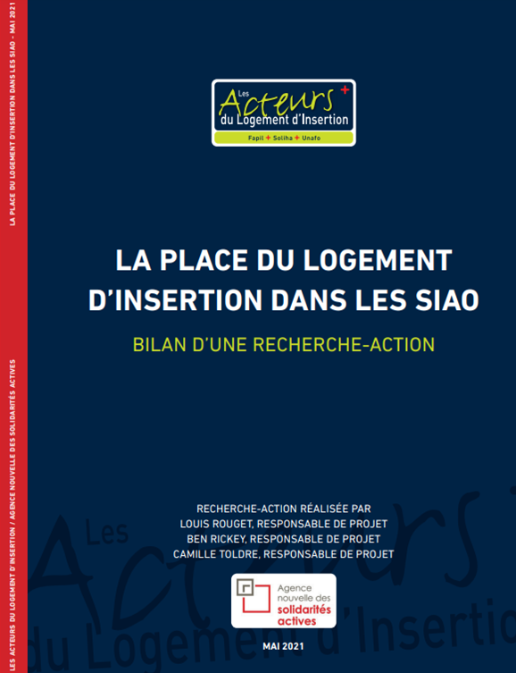 La place du logement d'insertion dans les SIAO