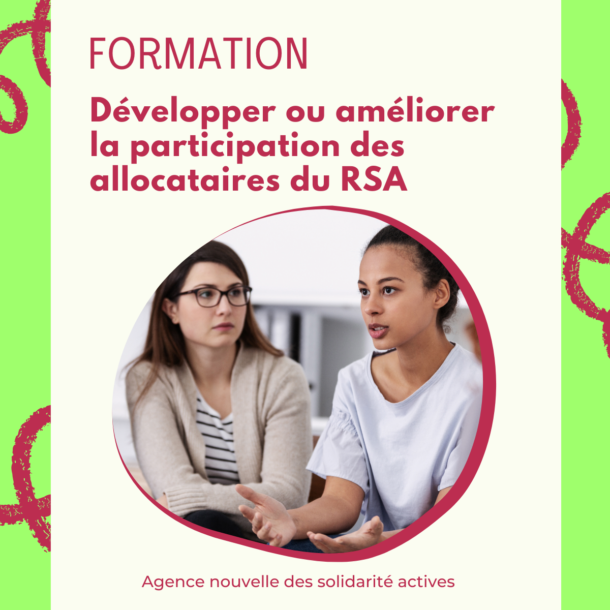 Formation à la participation des allocataires du RSA