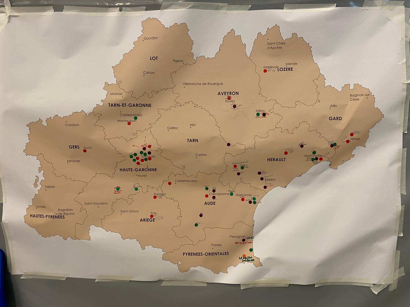 Cartographie des coopérations