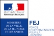 Logo Fonds d'expérimentation pour la jeunesse, Ministère de la ville, de la jeunesse et des sports