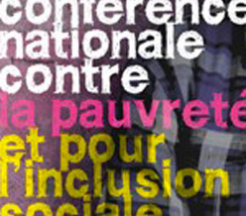 Conférence nationale contre la pauvreté et pour l'inclusion sociale