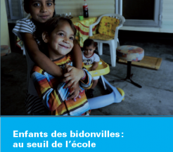 Couverture du guide Enfants et Bidonvilles : au seuil de l'école