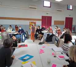 Photo des participants à la formation précarité alimentaire Provence Alpes Agglo