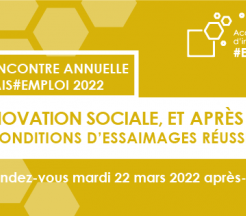Rencontre annuelle AIS Emploi, rendez-vous le 22 mars 2022 en webinaire
