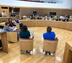 Photo de la table ronde de l'Ecole d'été Sciences Po Rennes