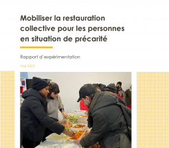 Mobiliser les services de restauration collective pour les personnes en situation de pauvreté